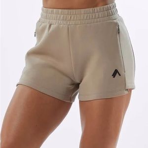 New Alphalete tan elements shorts small sm